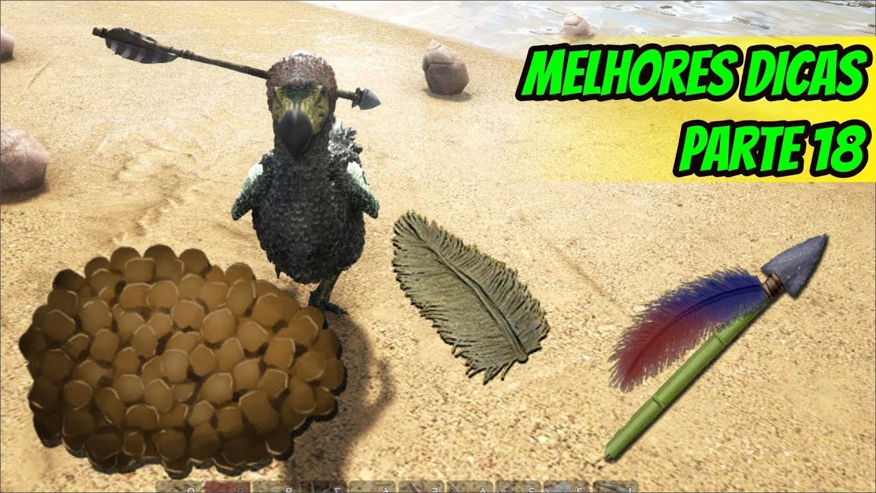 Melhores Dicas de ARK MOBILE Parte 18 | FLECHA DODO + COMO FAZER KIBBLE + MISSÕES