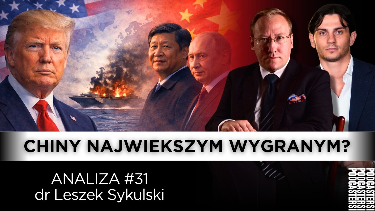 CHINY WYKRADŁY SEKRETY USA! ROSJA RATUJE PRZYWÓDCE IRANU? DR LESZEK SYKULSKI