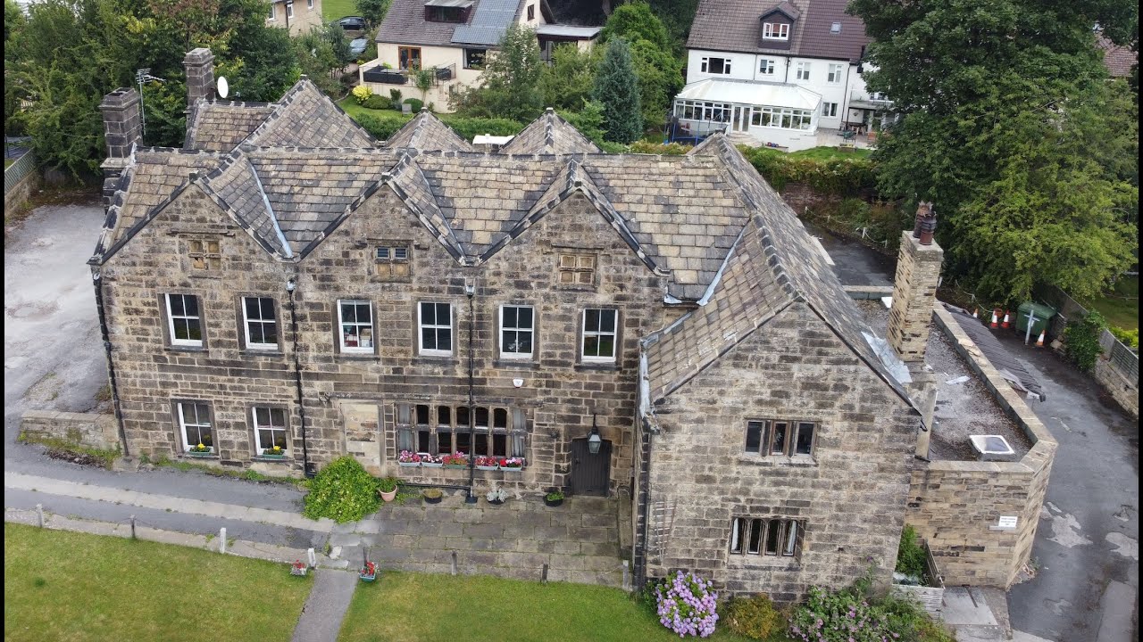 Baildon Hall Drone Footage