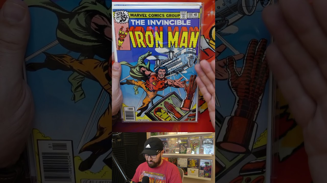 Epic Iron Man comic book! #comicbooks #marvel #marvelcomics #marvelstudios #mcu #ironman