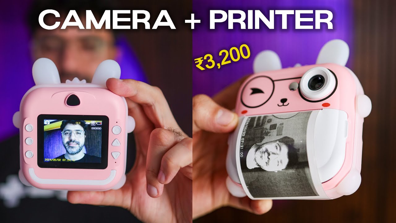 I Tried this Mini Camera Instant Printer from Amazon