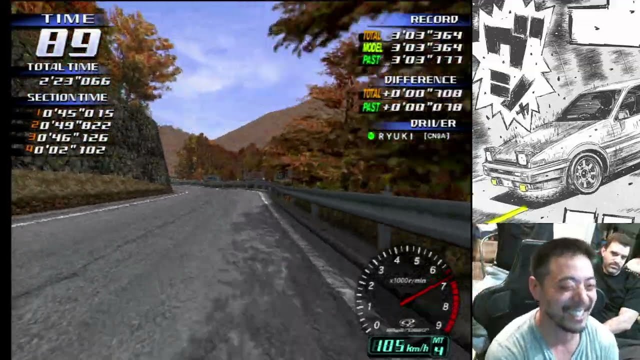Initial D v3 - CHON! EVO4 Irohazaka DH Dry 3'03