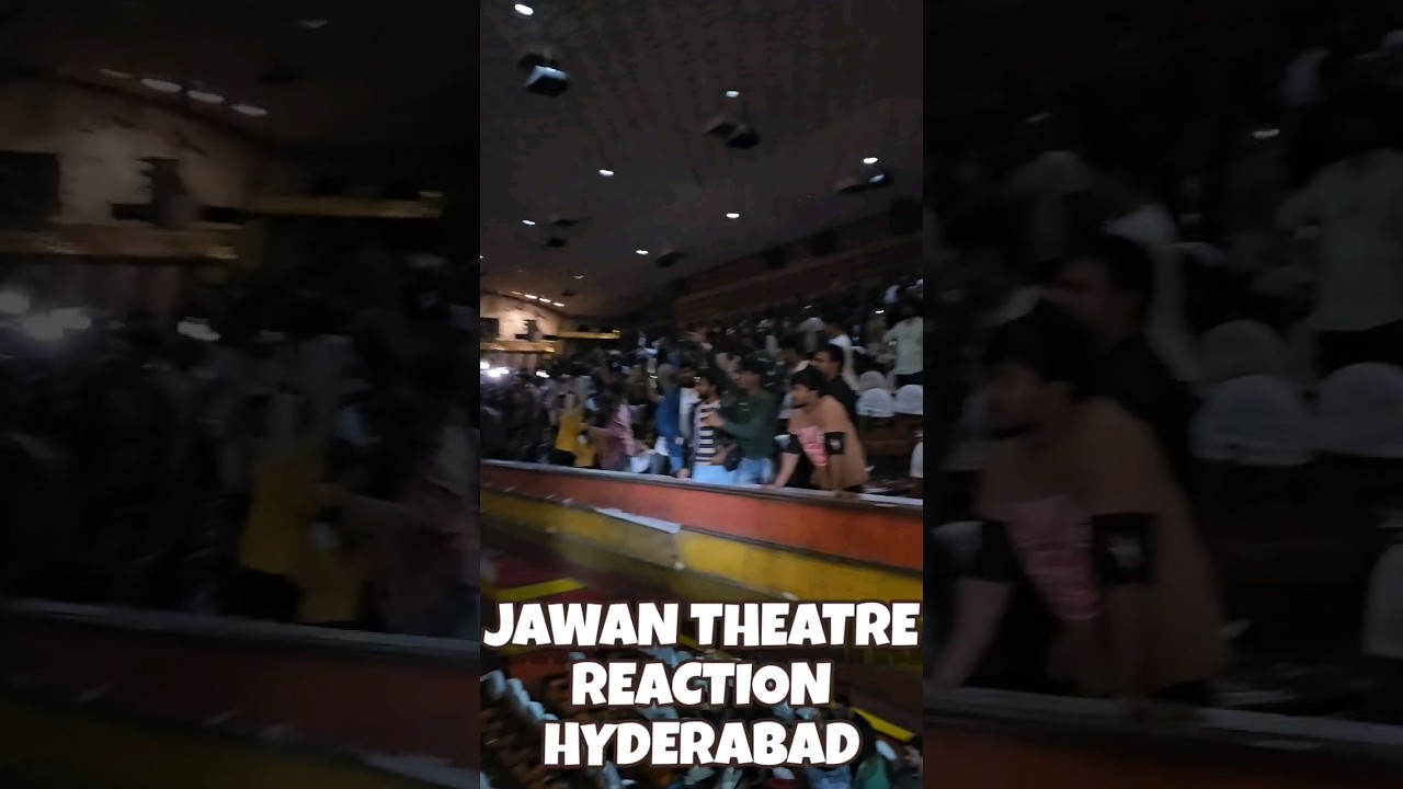 JAWAN THEATRE PUBLIC REACTION, HYDERABAD #jawan #publicreaction #theatreresponse #srkfanclub #srk