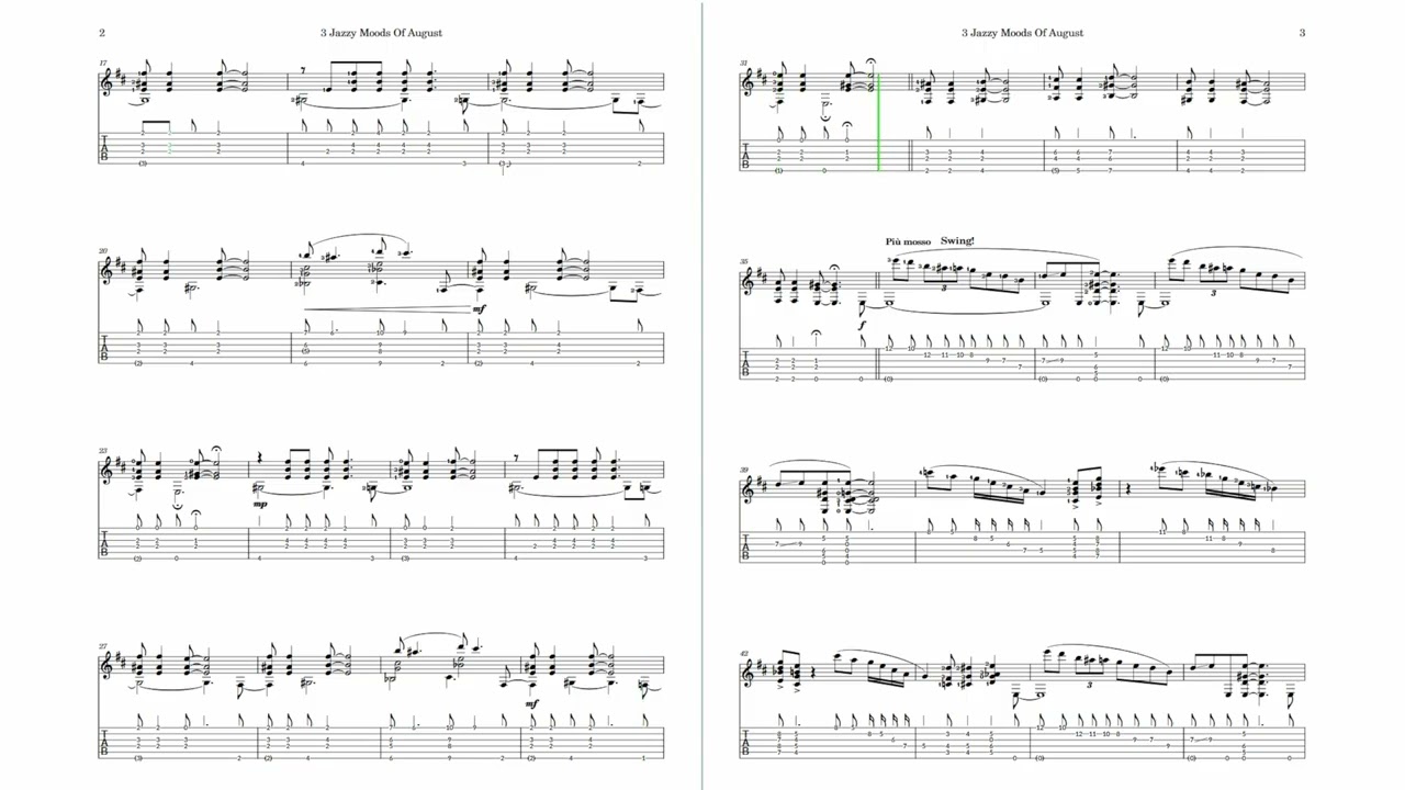 3 Jazzy Moods Of August