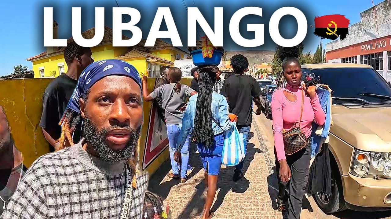 NUNCA VÍ A CIDADE DE LUBANGO TÃO MOVIMENTADO COMO HOJE