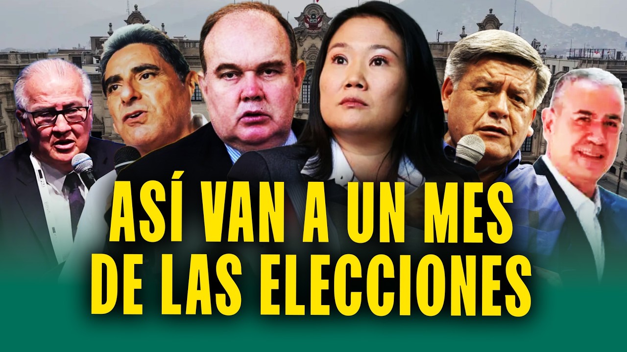 Fujimori y López Aliaga siguen punteros, pero hay cambios: Resultados de simulacro de votos en Perú