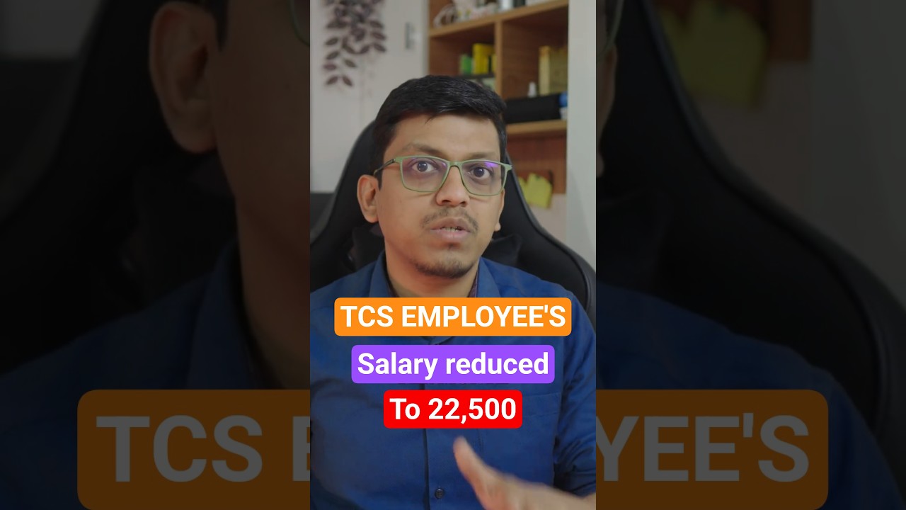 In 5.5 years TCS employee salary reduced to 22500