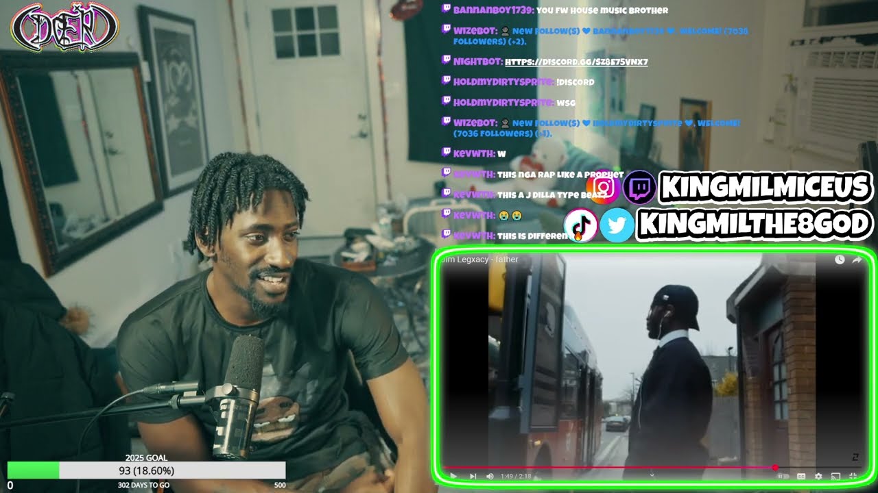 The 8 God Reacts to: Jim Legxacy - Father (Music Video)