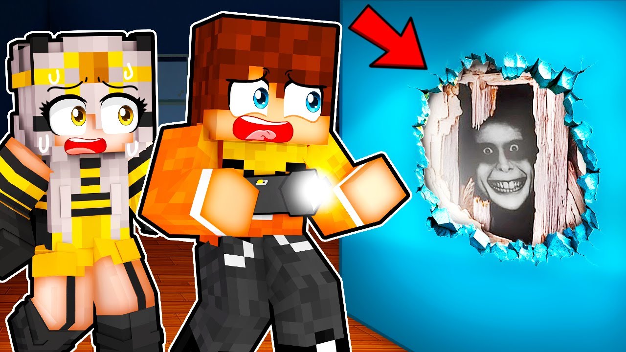COŚ JEST W NASZEJ ŚCIANIE w Minecraft?!