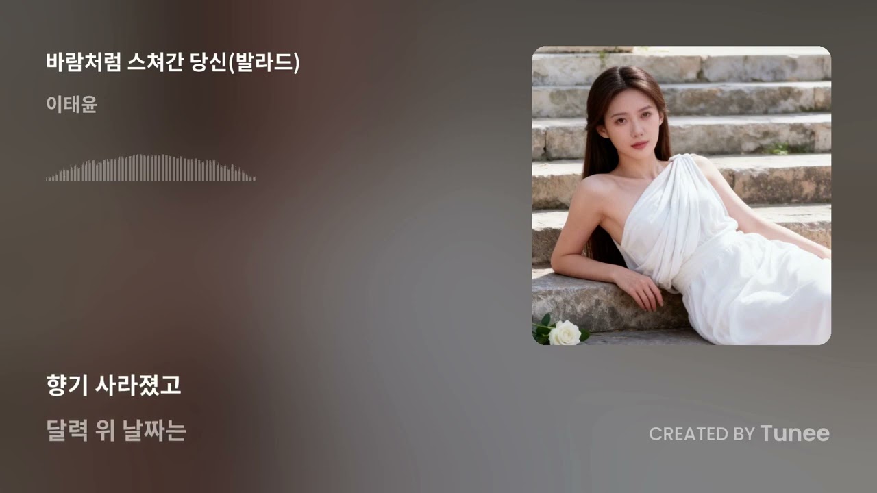 바람처럼 스쳐간 당신