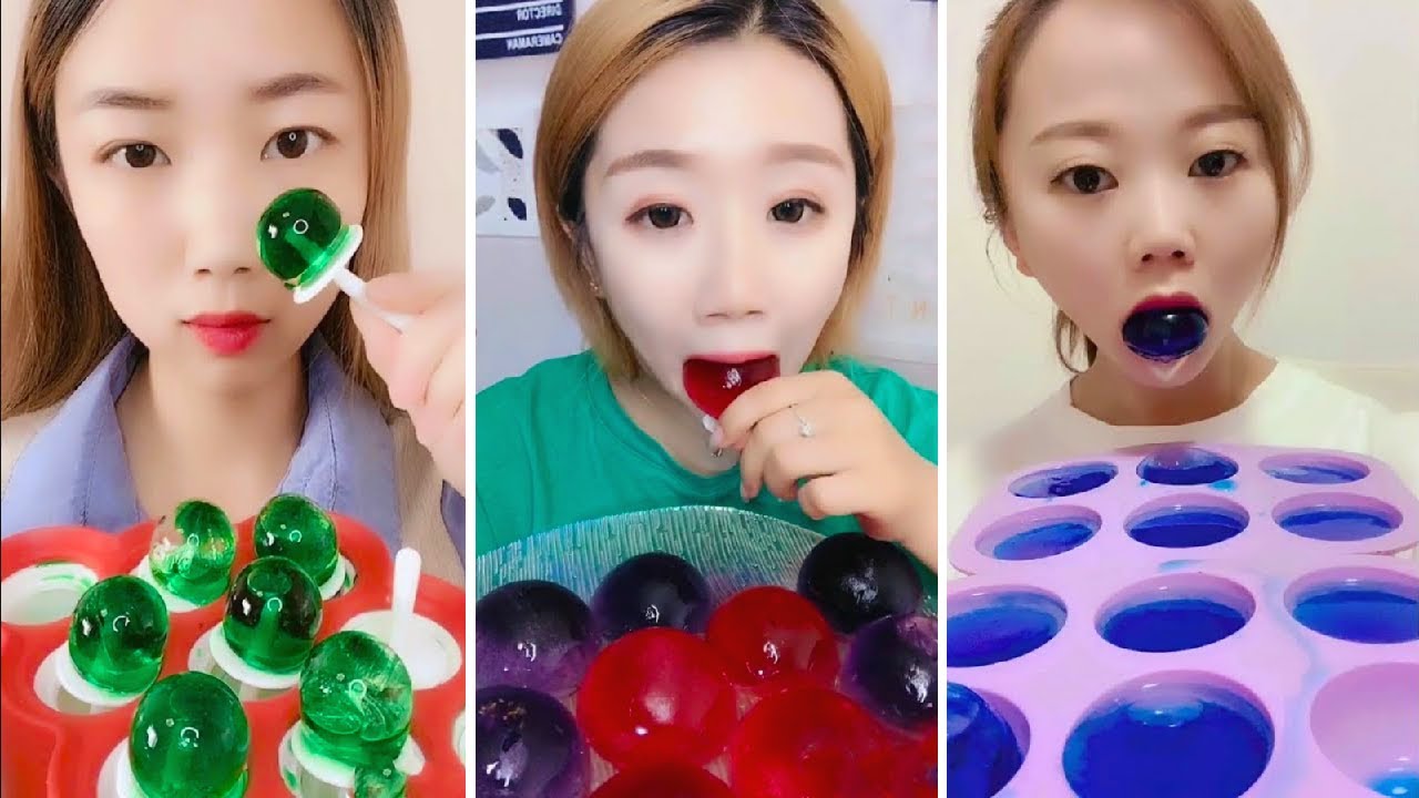 Удовлетворение ледяной едой Mukbang ASMR #6| Расслабляющее замороженное молоко (ВЕСЬМА!)
