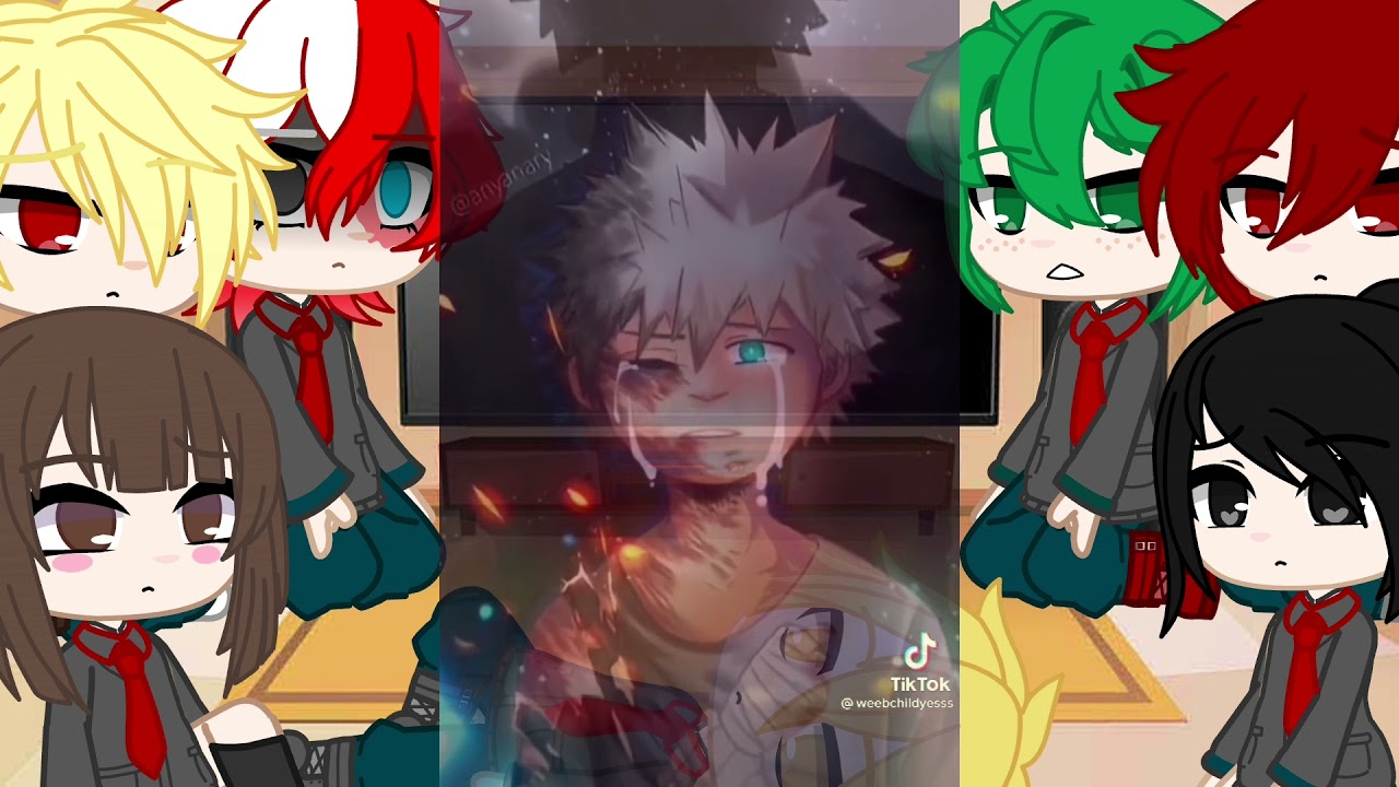🍡Sala de Boku no hero reagindo a tik toks🌸{Kiribaku/tododeku/Shinkami?}GC