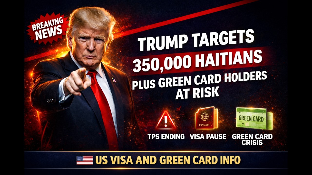 4 Immigration Emergencies Happening RIGHT NOW (TPS, Visa Freeze, Deportation Traps)