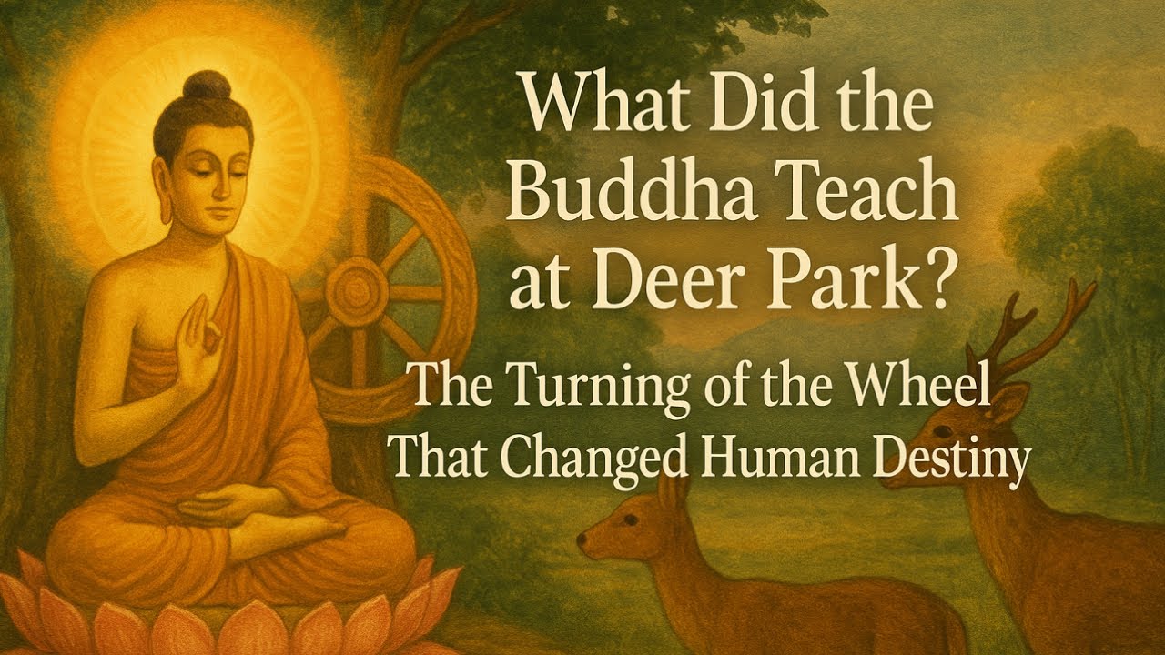 What Did the Buddha Teach at Deer Park？The Turning of the Wheel That Changed Human Destiny