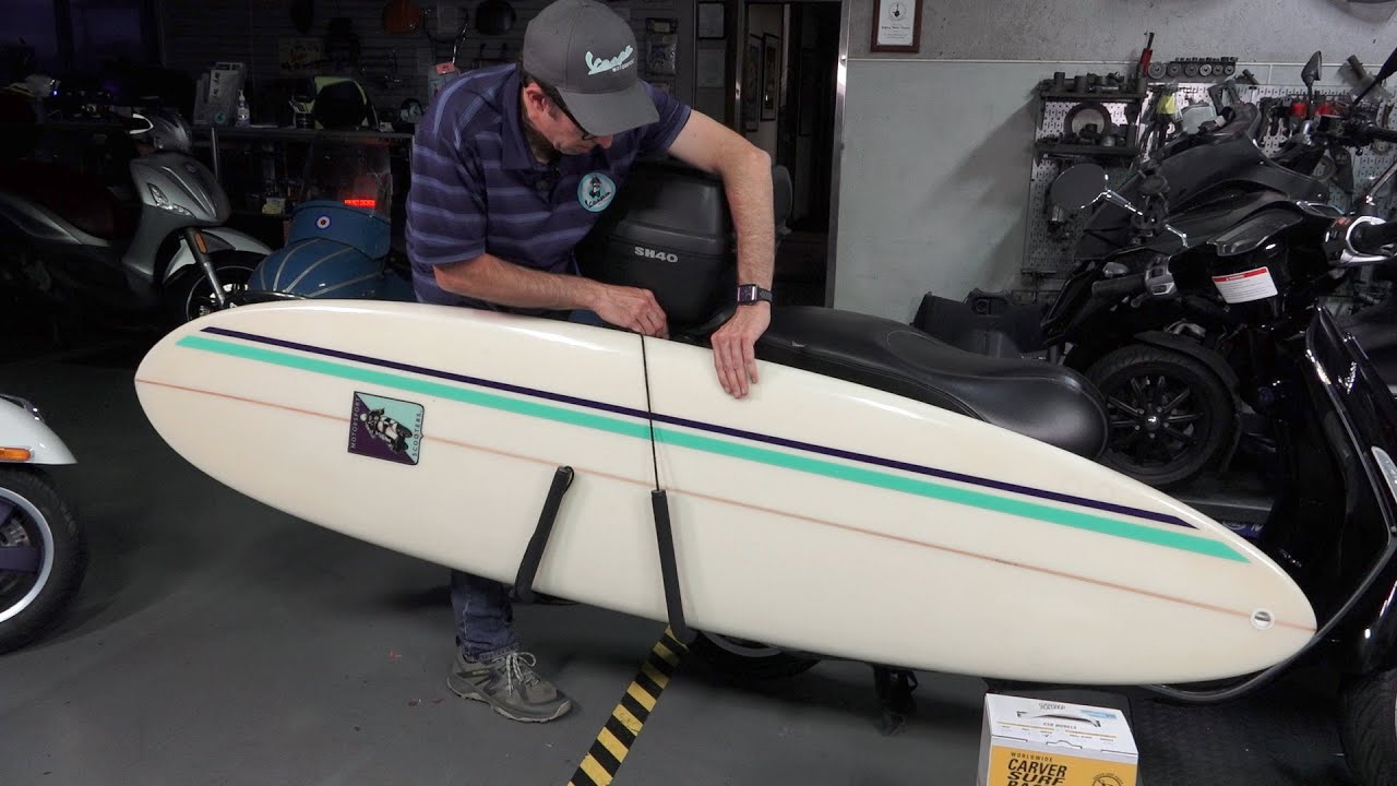 Carver Surfboard Rack for Scooters | Full Installation