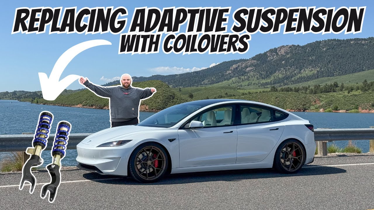 I Bought A Tesla Model 3 Performance & Immediately Removed The Adaptive Suspension - First Drive