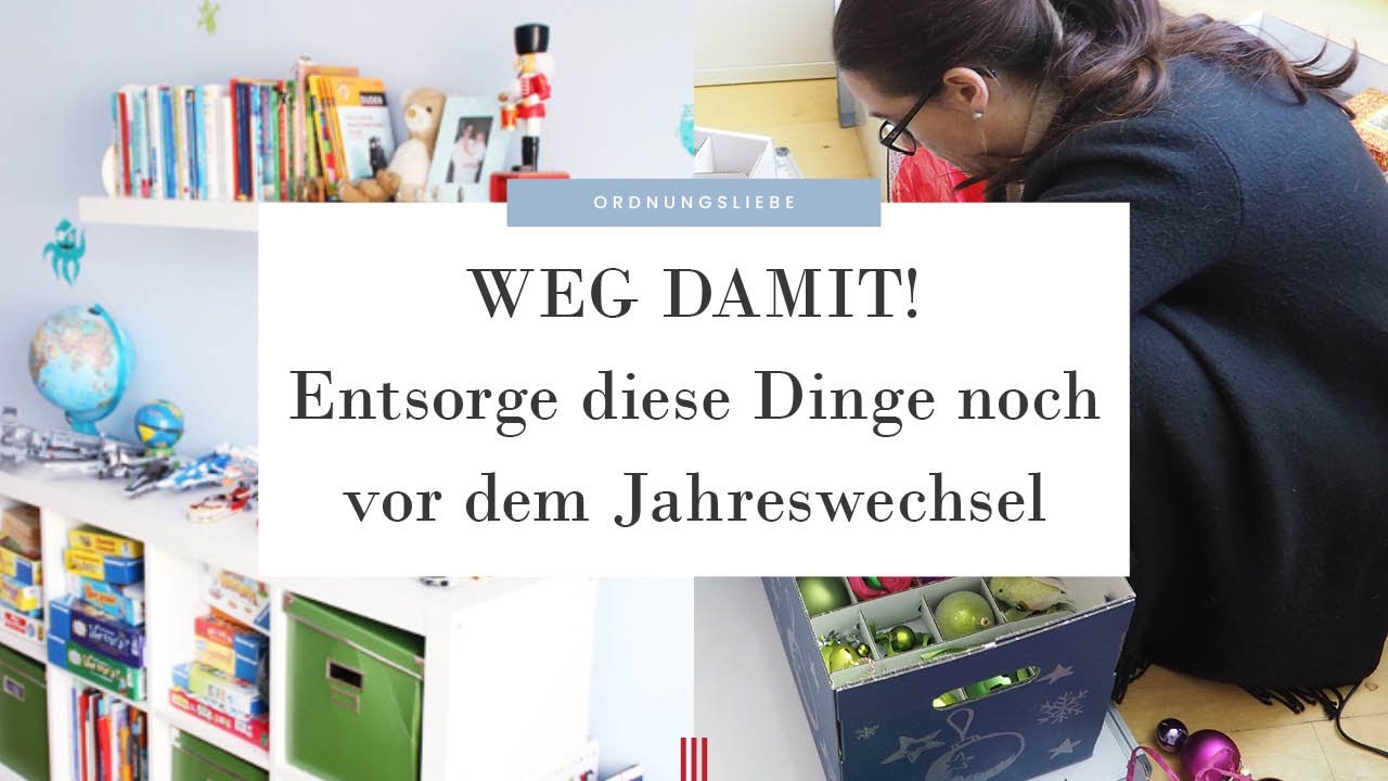 7 Dinge, die du noch 2022 ausmisten kannst | Minimalismus |