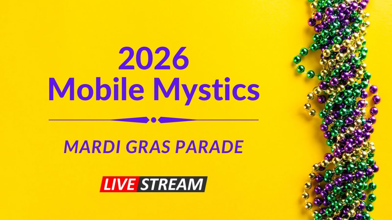 Live streaming of Mardi Gras - Mobile, AL 🎭