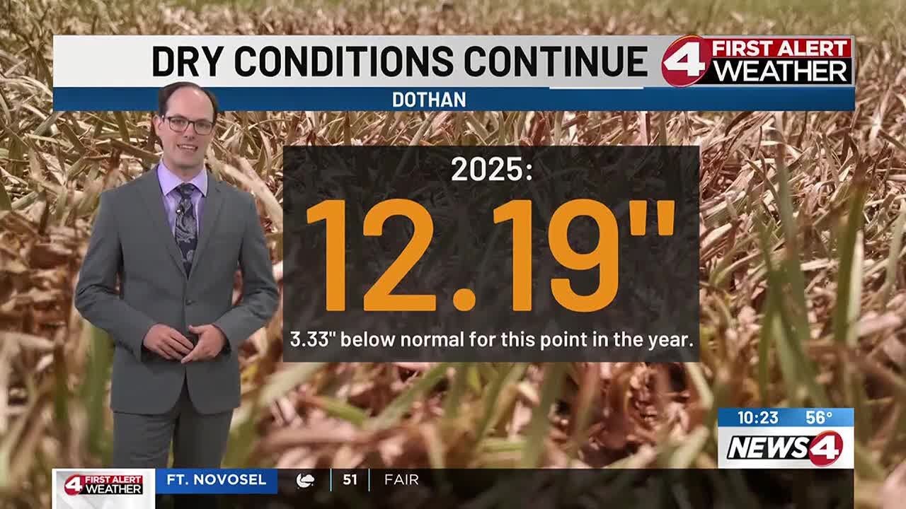 News4 First Alert Weather Extra: Holding on to that rain deficit
