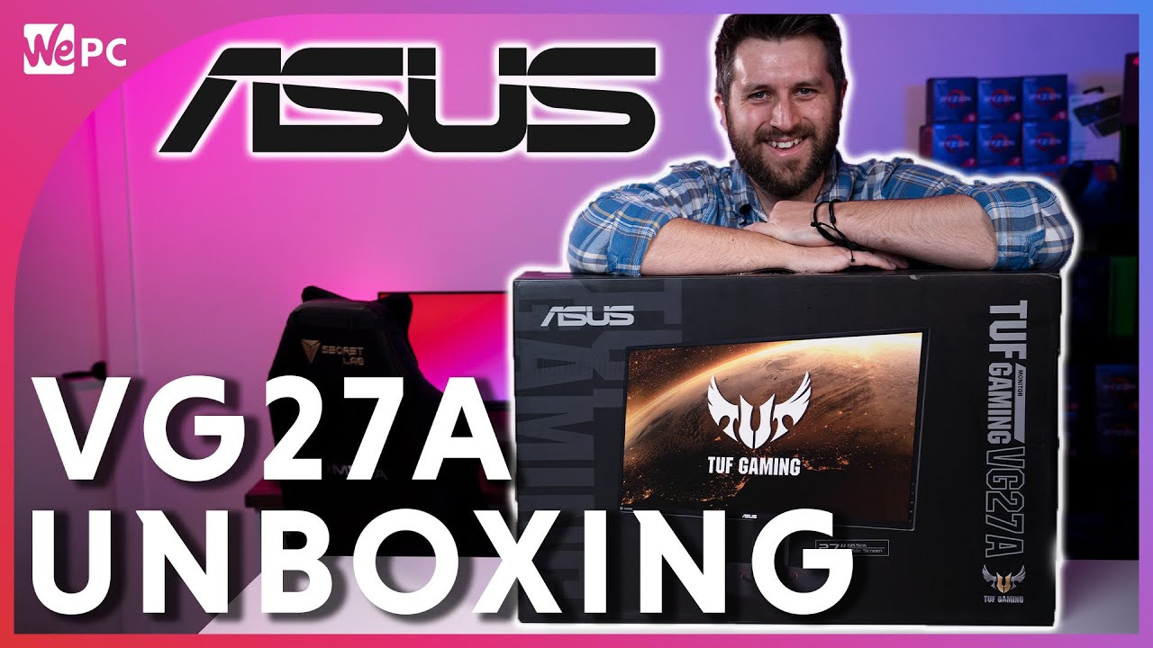 ASUS VG27A UNBOXING! 1440P 165Hz!
