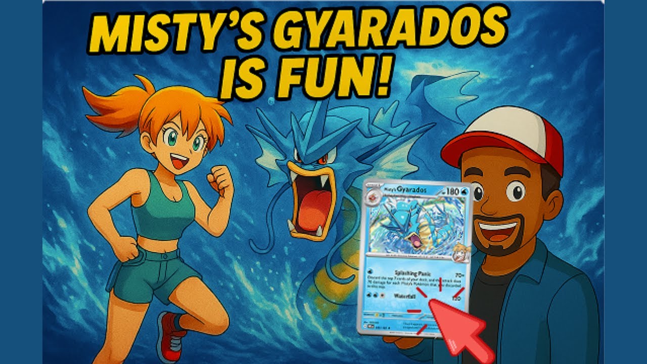 Misty's Gyarados is the BEST rogue deck in Destined Rivals!!