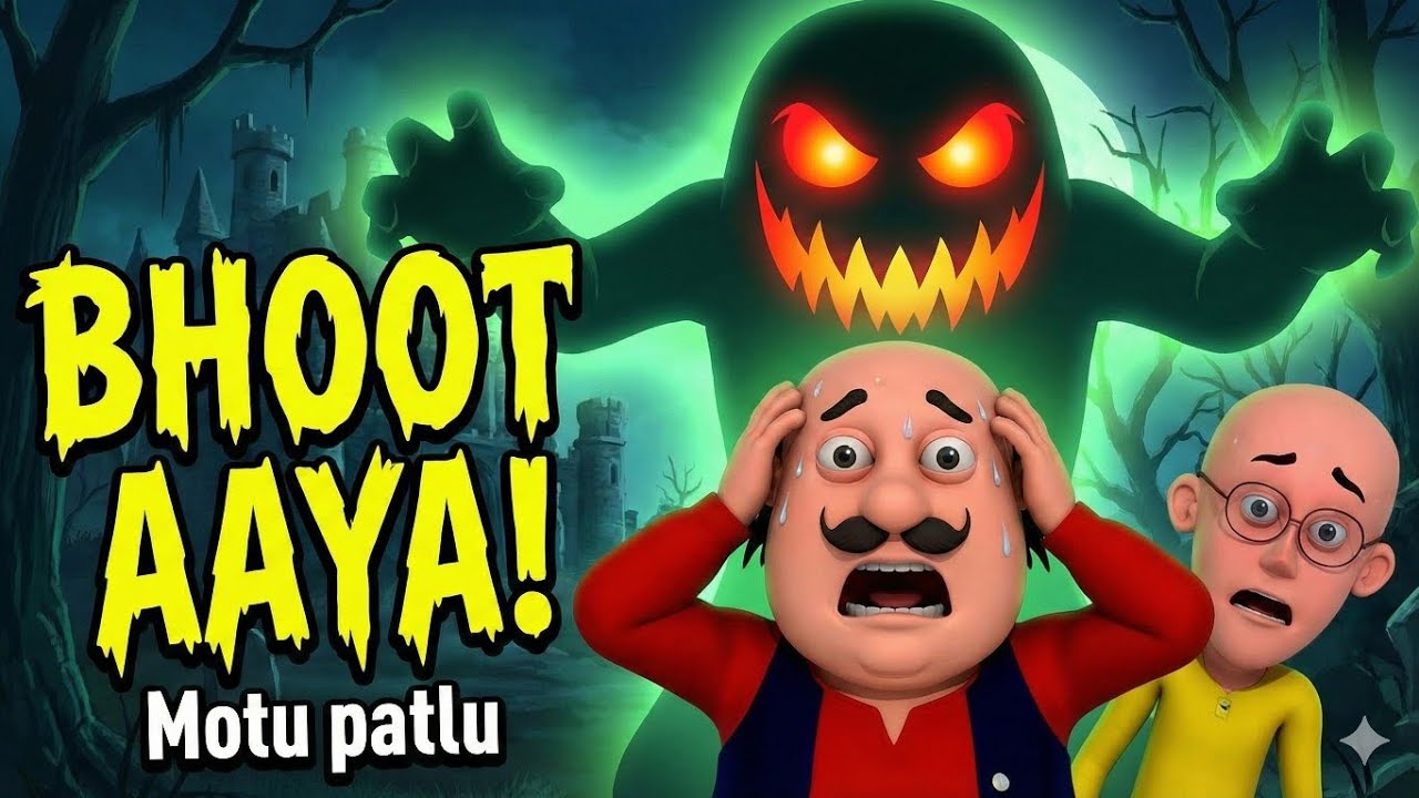 MOTU PATLU HAUNTED MANSION VLOG | Motu Patlu | Animation | 