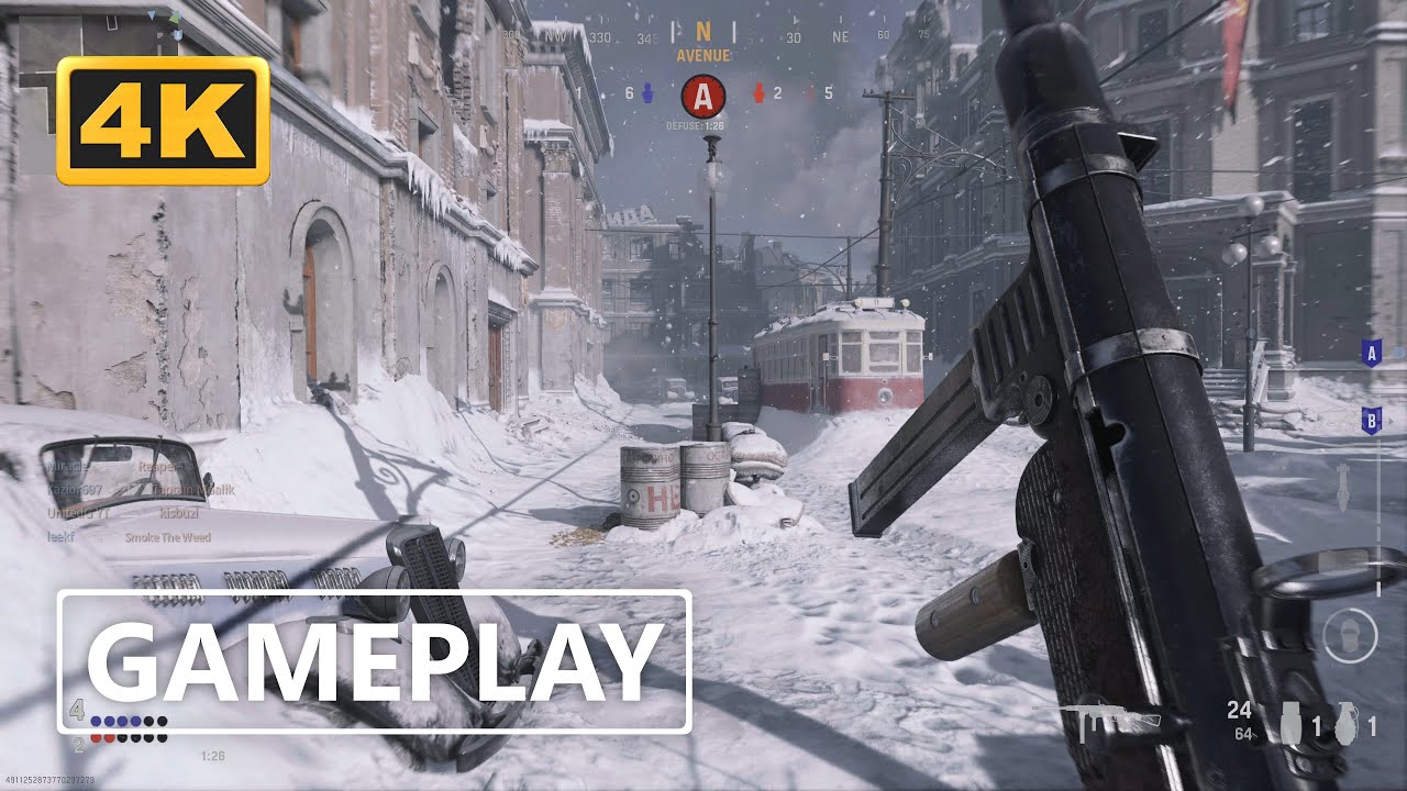 Call of Duty Vanguard Search & Destroy Gameplay 4K