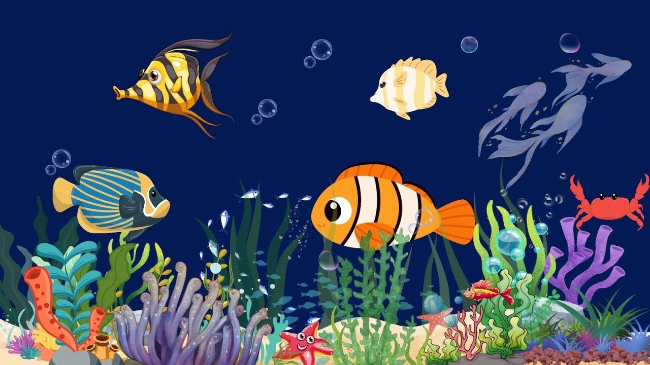 Fall Asleep First in 3 Minutes 💤 Fish Lullaby and Bedtime Lullaby for Sweet Dreams 🐟