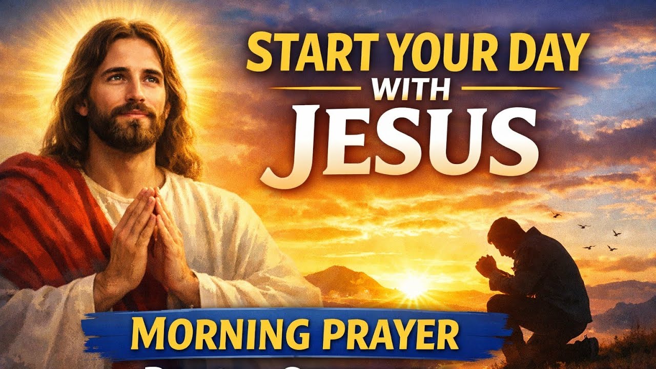 Start Your Day with Jesus | Powerful Christian Morning Prayer for Peace & Strength