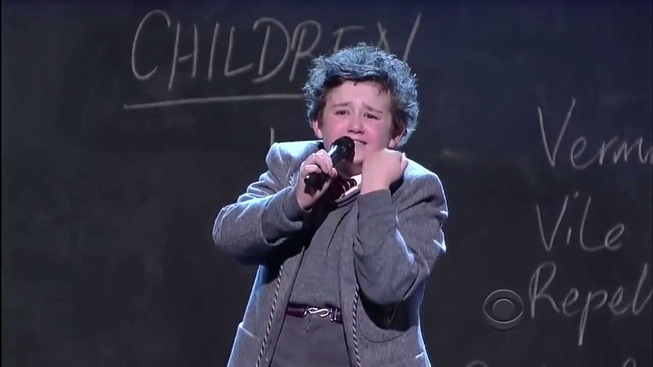 Revolting Children - Matilda the Musical Broadway (2013) [Late Show with David Letterman]