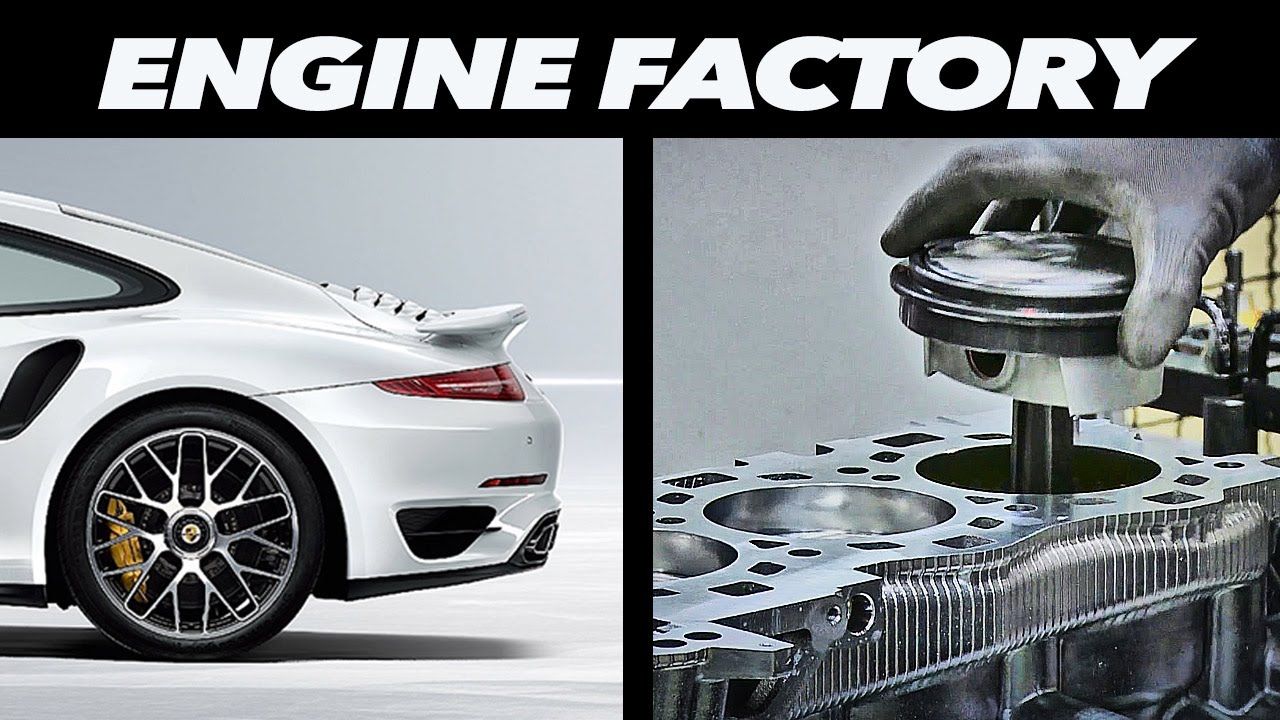 Porsche 911 ENGINE Factory | INSIDE THE 911 [991]