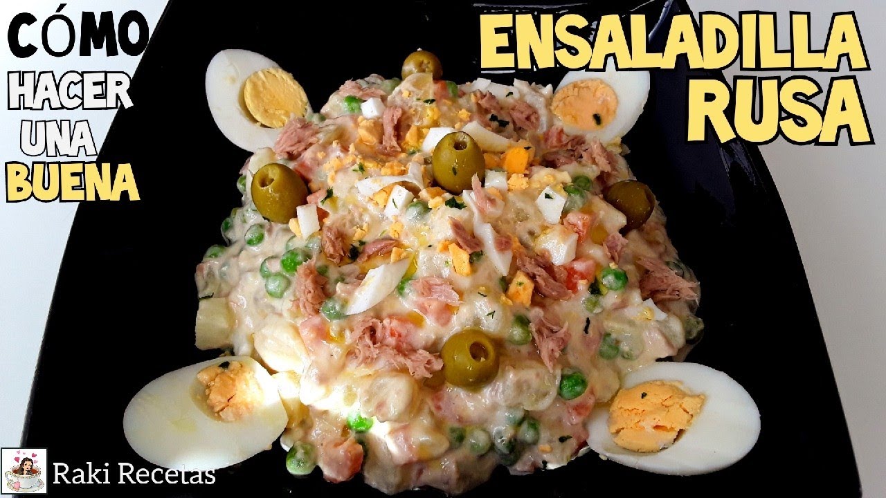 ENSALASILLA RUSA 🥔🥕