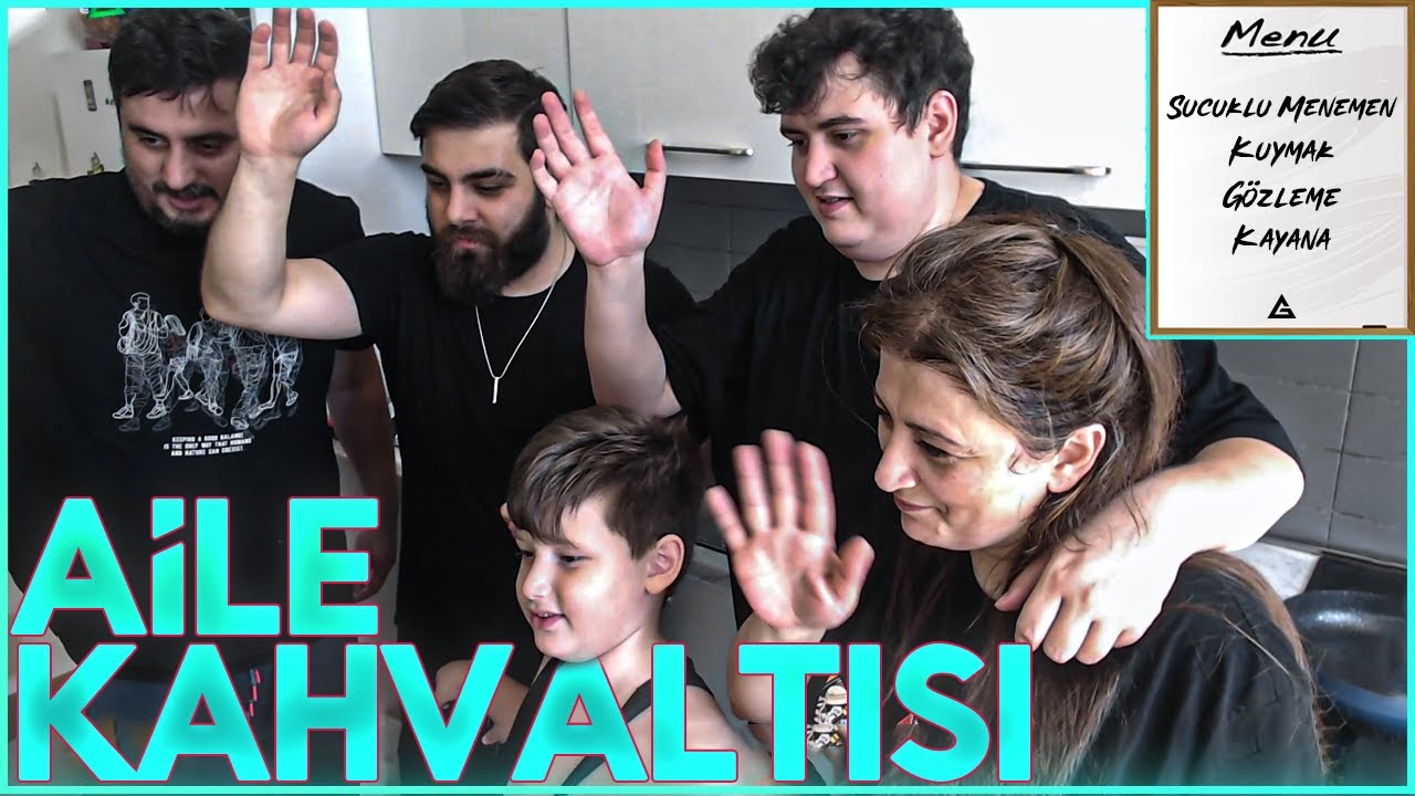 ANAGREEN İLE KAHVALTI! w/ BABAGREEN, JRGREEN, 