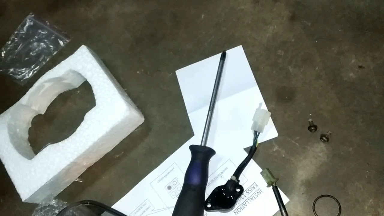 Jom kita pasang meter digital kriss. Tinggal PNP sahaja.