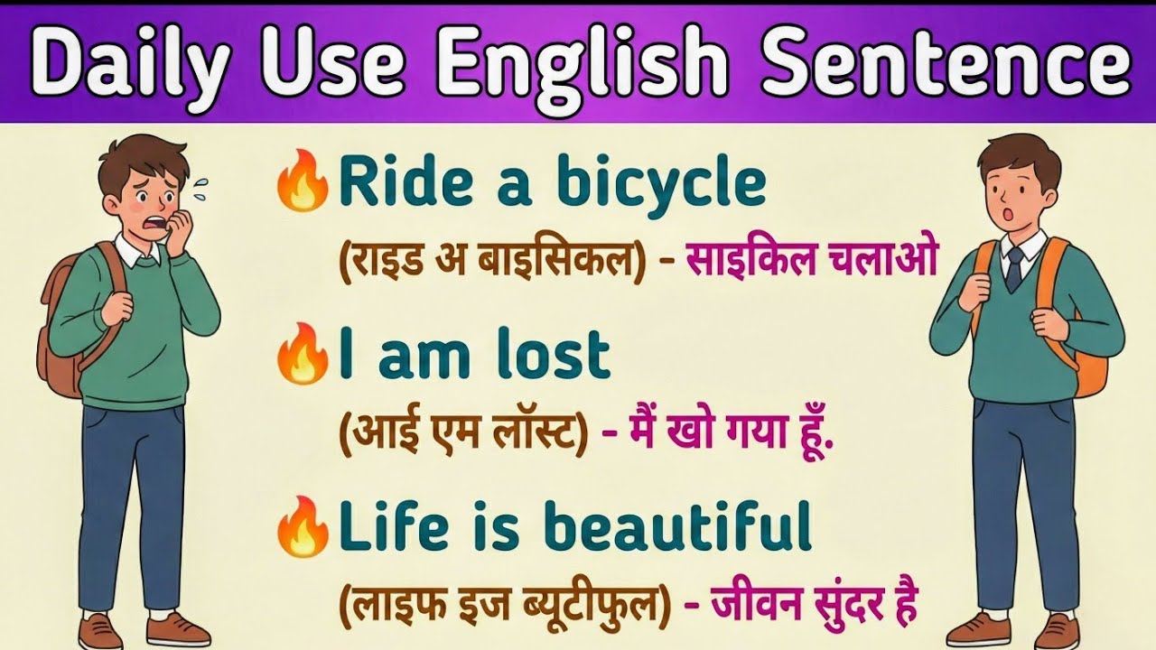 💥 अंग्रेजी में बातचीत करना सीखें, English Speaking Practice, English Speaking Course