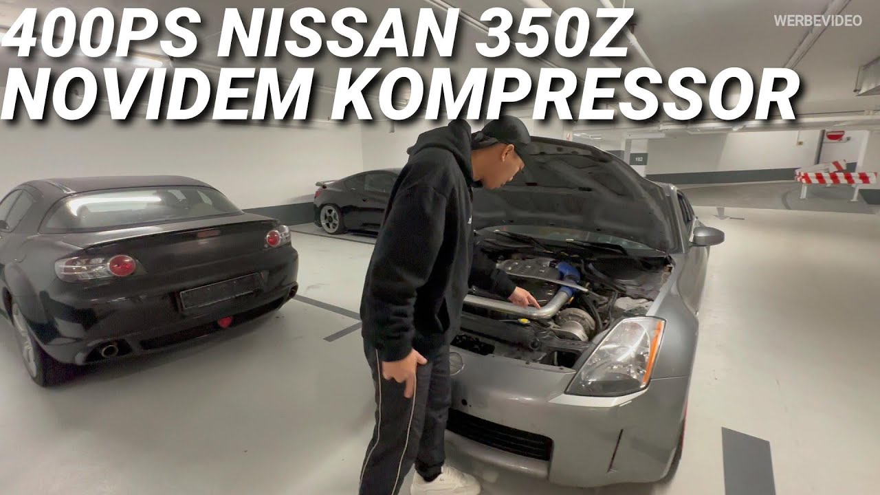 NISSAN 350Z KOMPRESSOR NOVIDEM SOUNDCHECK