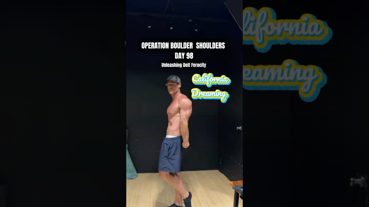 Day 98 Operation Boulder Shoulder: Intensity Ignition - Unleashing Delt Ferocity