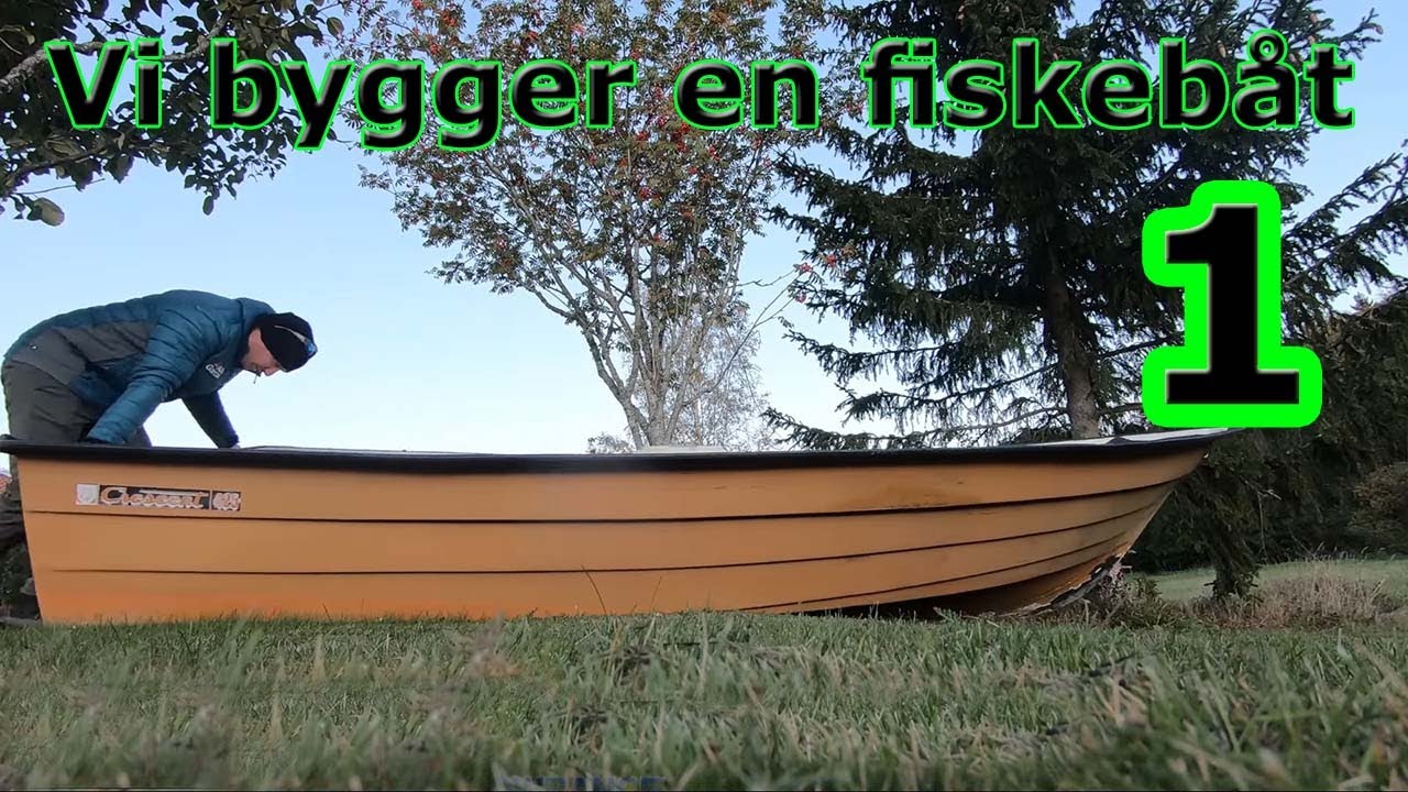 Vi bygger en fiskebåt (Crescent 425) - Del 1