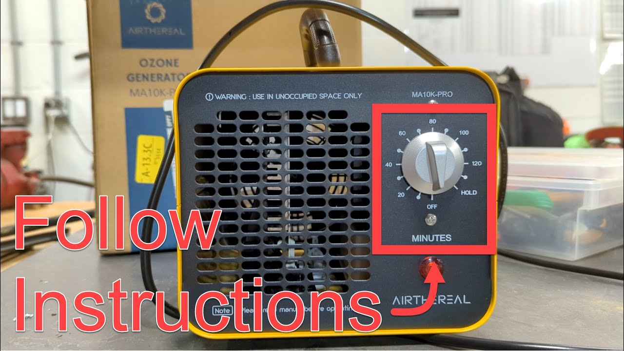 Tested: Airthereal MA10K-PRO Ozone Generator - Experience after 31 Days Post-Treatment