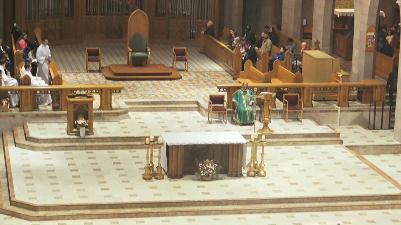 LIVE: Mass at St. Joseph's Cathedral Basilica