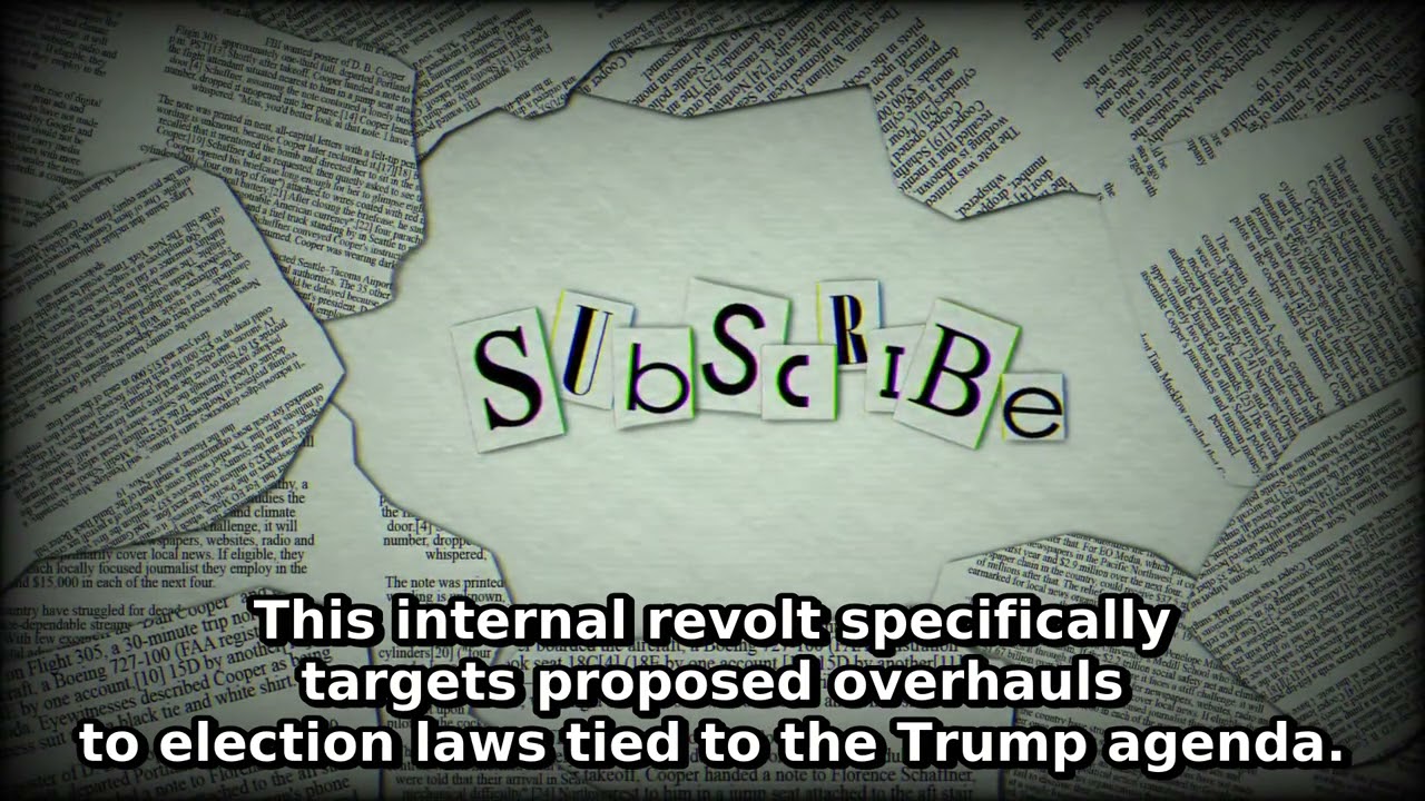 GOP Rebellion: Trump Election Overhaul Forces House Recess