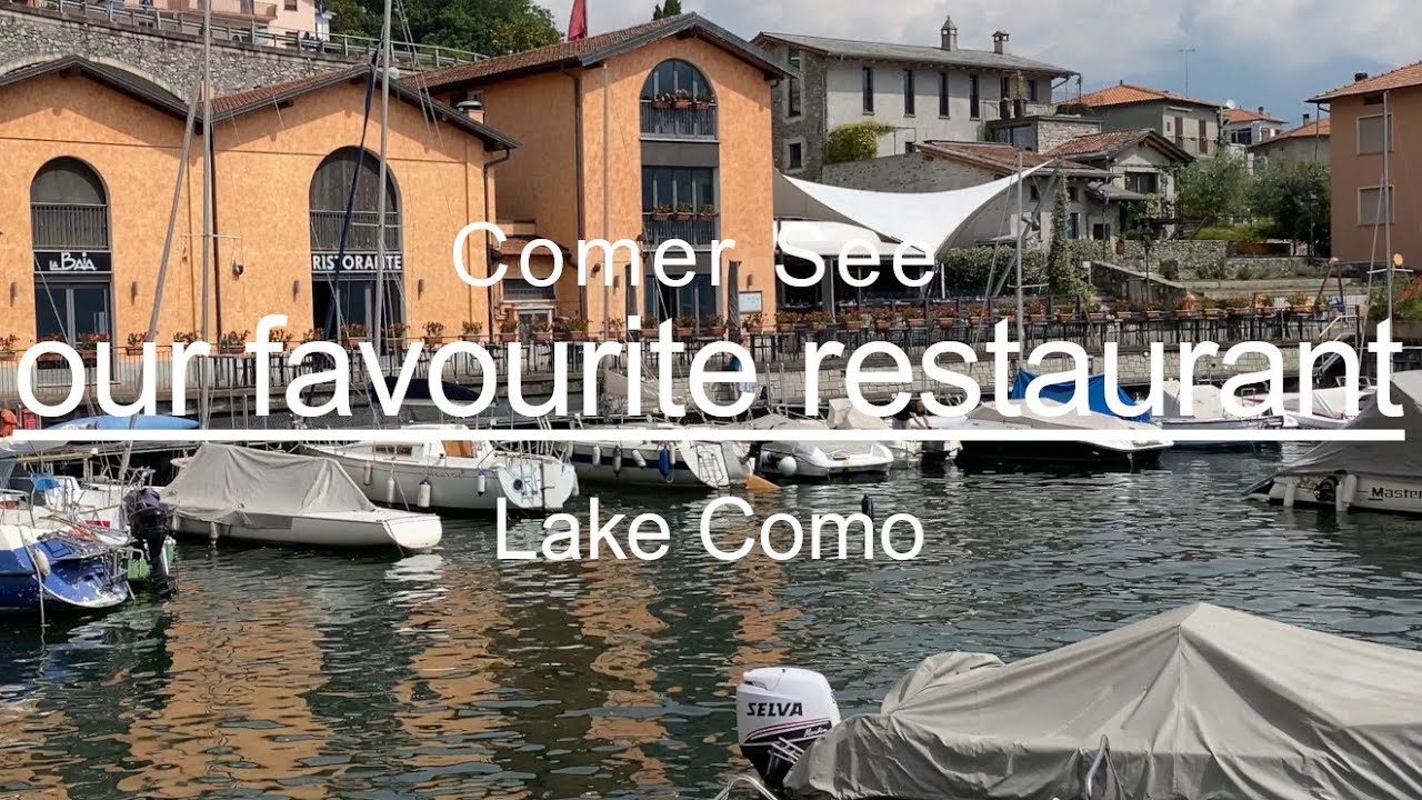 Lake Como Italy: Our favourite restaurant, Cremia, Comer See, Lago di Como