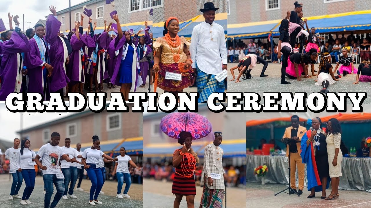 GRAD CEREMONY of One of the Prestigious schools in Portharcourt ,A girl was given a SCHOLARSHIP!!😯
