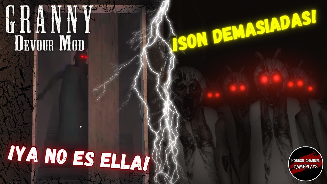 &iexcl;NO ES LA MISMA! &iquest;Qu&eacute; le PAS&Oacute; a Granny? 😱🔥 | Granny Devour