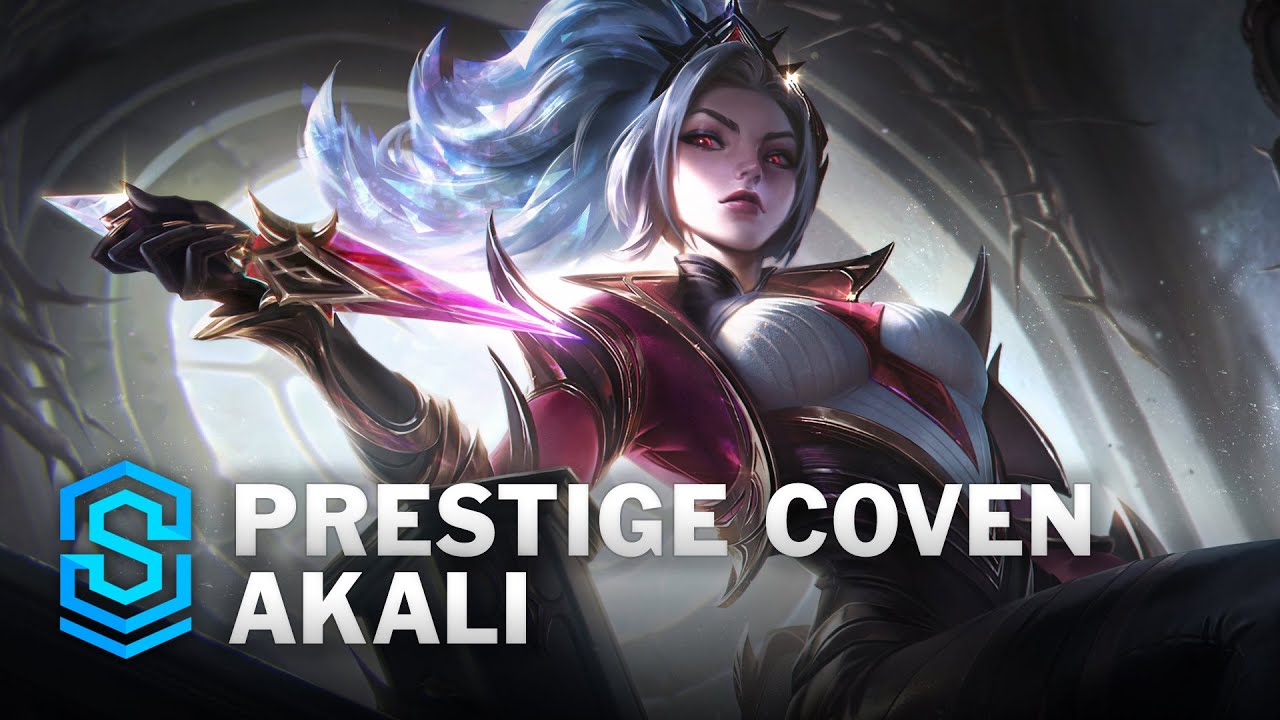 Prestige Coven Akali Skin Spotlight - League of Legends