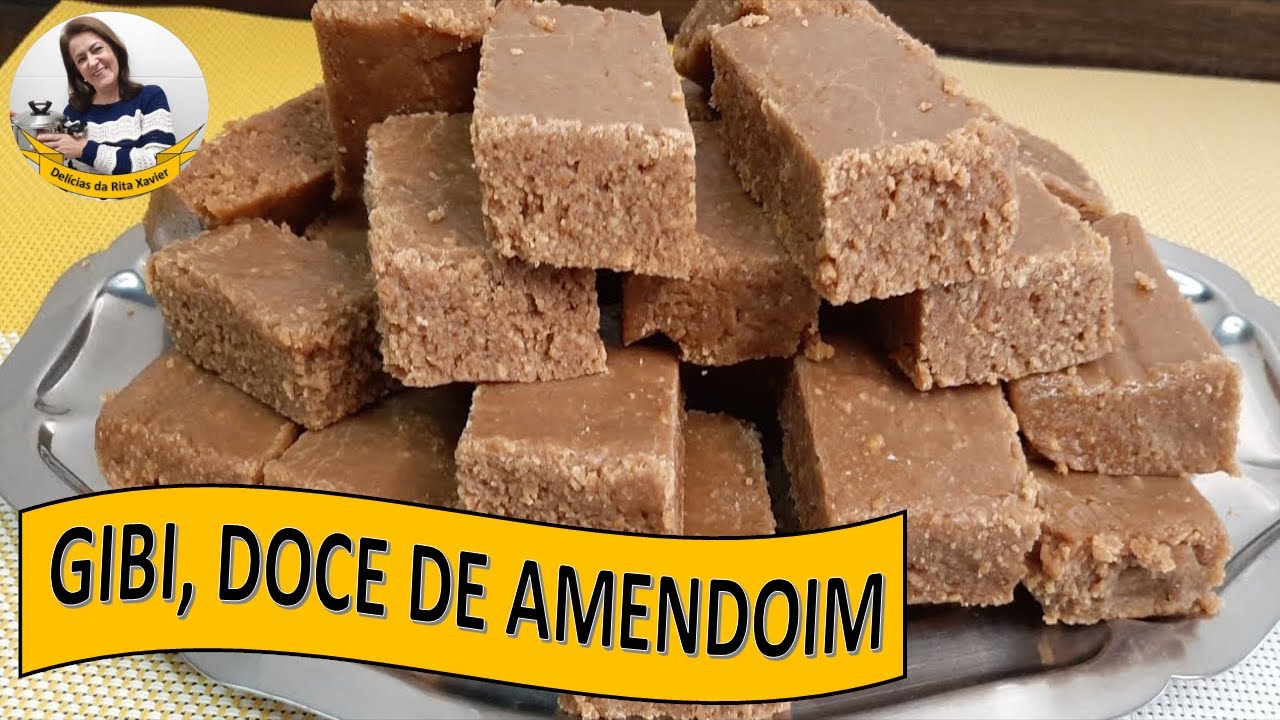 GIBI, DOCE DE AMENDOIM CASEIRO MUITO MACIO #docedeamendoim #gibicaseiro
