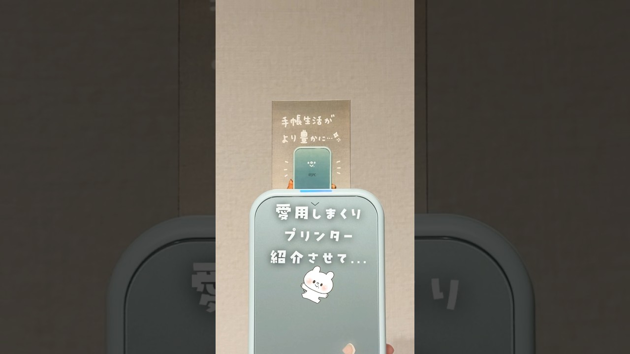 愛用しまくってるミニプリンターが良すぎるので紹介させてください #inspic
