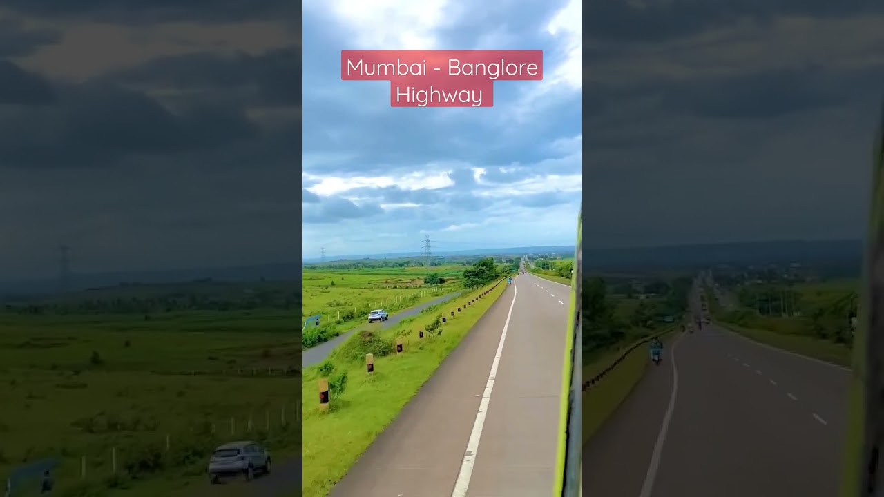 Mumbai Bangalore Highway is one of best Highway in india #shorts #mumbai #banglore #road