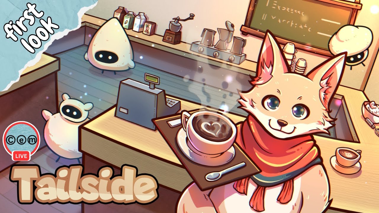 Tailside: Cozy Cafe Sim | First Look | 2026