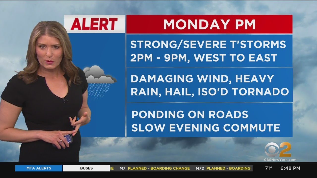 First Alert weather: CBS2 6:30 p.m. forecast
